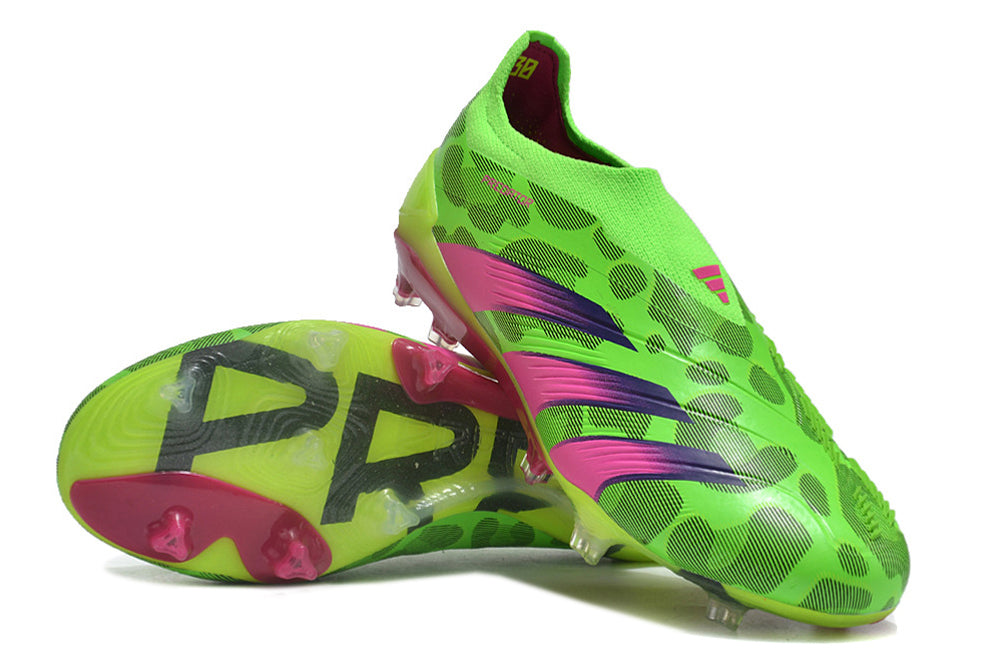 Adidas Predator Elite Fully Knitted Lace-up High-top FG Football Shoes