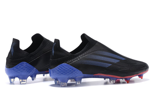 Adidas X Series Knitted Waterproof Laceless Carbon Fiber Sole Fg Spike Football Shoes