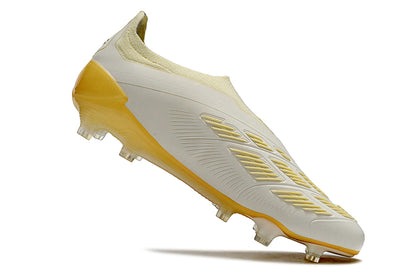 Adidas Predator Elite Fully Knitted Lace-up High-Top FG Football Shoes