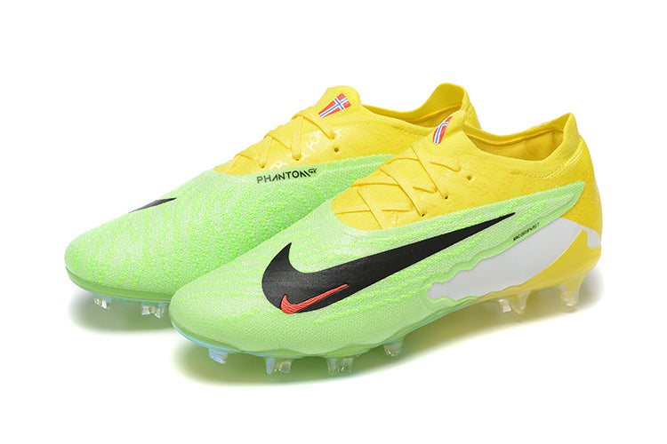 Nike Phantom Gx Low-top Double-layer Waterproof Fish Silk Full Knitted Fg Football Shoes