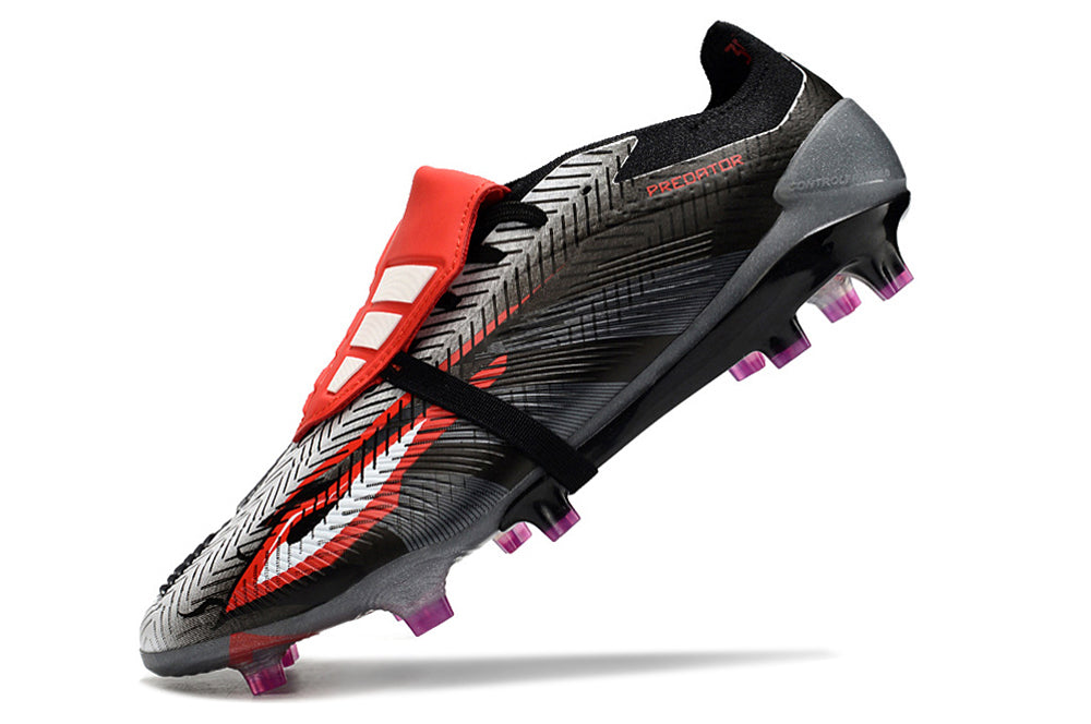 Adidas Predator 24 Fully Knitted High-top Fg Football Shoes