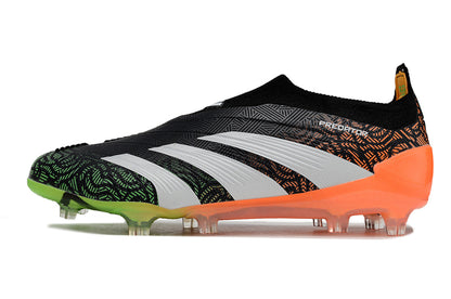 Adidas Predator Elite Fully Knitted Lace-up High-Top FG Football Shoes