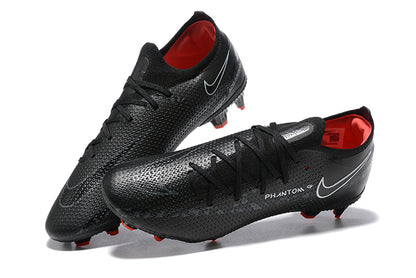 Nike Shock Wave series Nike low-top Phantom GT2 waterproof Recharge full knitted FG football shoes