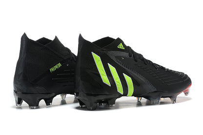 Adidas Predator 22nd Generation Knitted High Top With Laces Fg Spikes Football Shoes