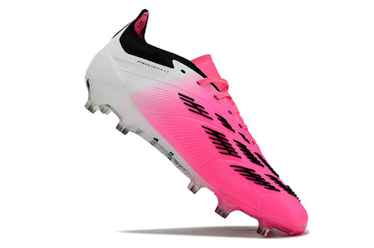 Adidas Predator Elite Fully Knitted Lace-Up High-Top FG Football Shoes