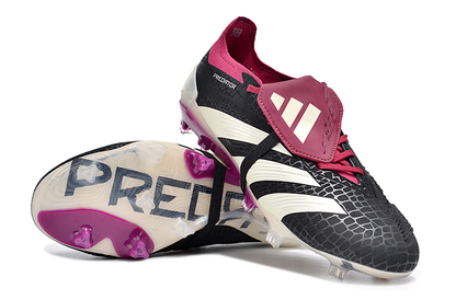 Adidas Predator Elite Fully Knitted Lace-up High-top Fg Football Shoes