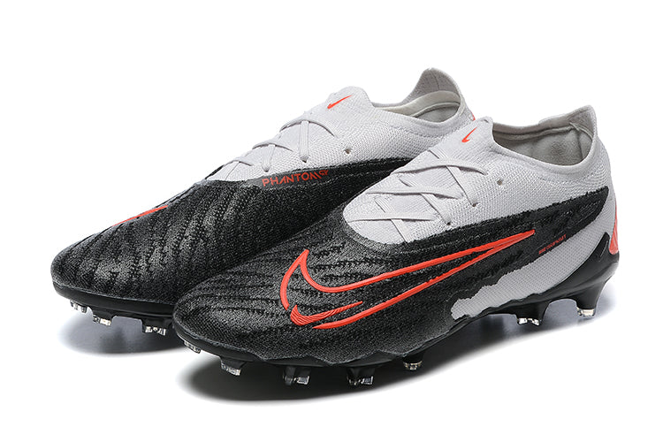 Nike Phantom Gx Low-top Double-layer Waterproof Fish Silk Full Knitted Fg Football Shoes