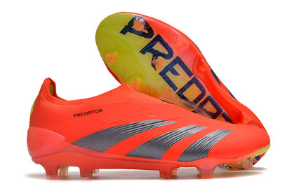 Adidas Predator Elite Fully Knitted Lace-up High-top FG Football Shoes