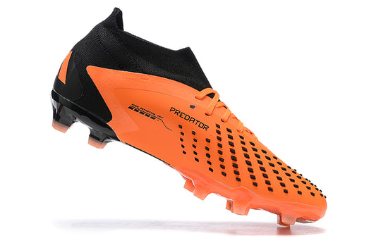 Adidas Predator Elite Fully Knitted Lace-Up High-Top FG Football Shoes