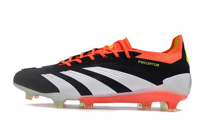 Adidas Predator Elite Fully Knitted Lace-Up High-Top FG Football Shoes