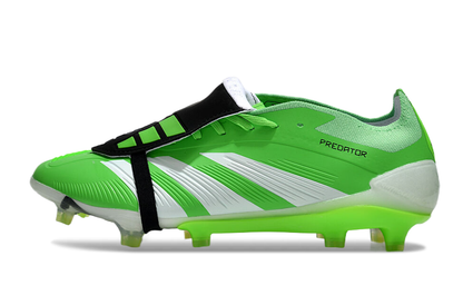 Adidas Predator 24 Fully Knitted Laceless High-top Fg Football Shoes